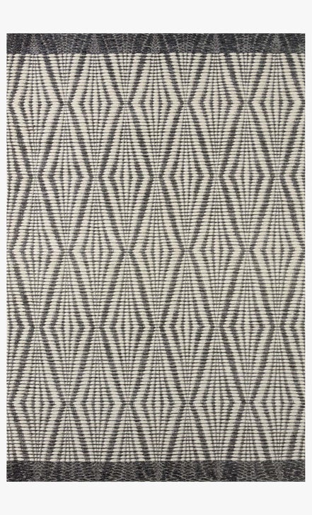 Kenzie Rugs by Loloi - KNZ-01 Ivory/Charcoal-Loloi Rugs-Blue Hand Home