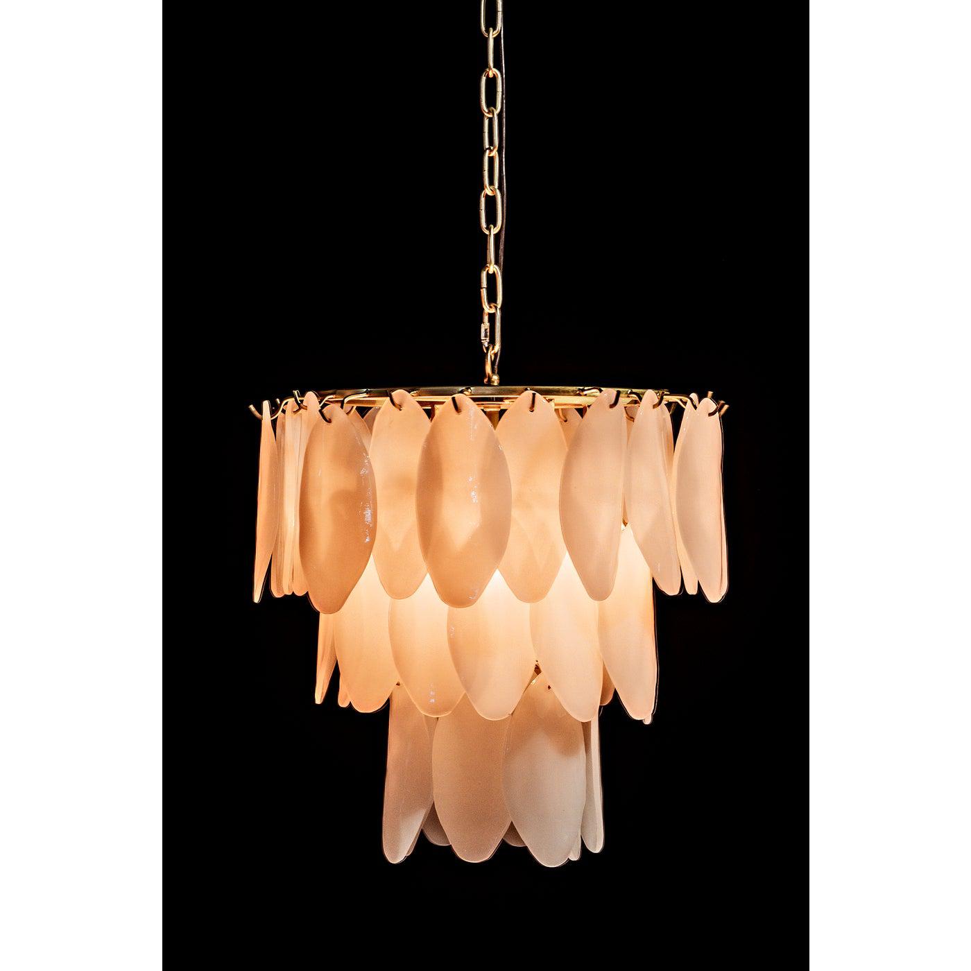 Lotus Chandelier-Noir Furniture-Blue Hand Home