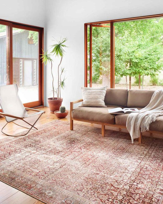 Loloi Rugs Layla Collection - LAY-11 Cinnamon/Sage-Loloi Rugs-Blue Hand Home