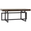 Maddox Desk, Walnut/Steel-CFC Furniture-Blue Hand Home