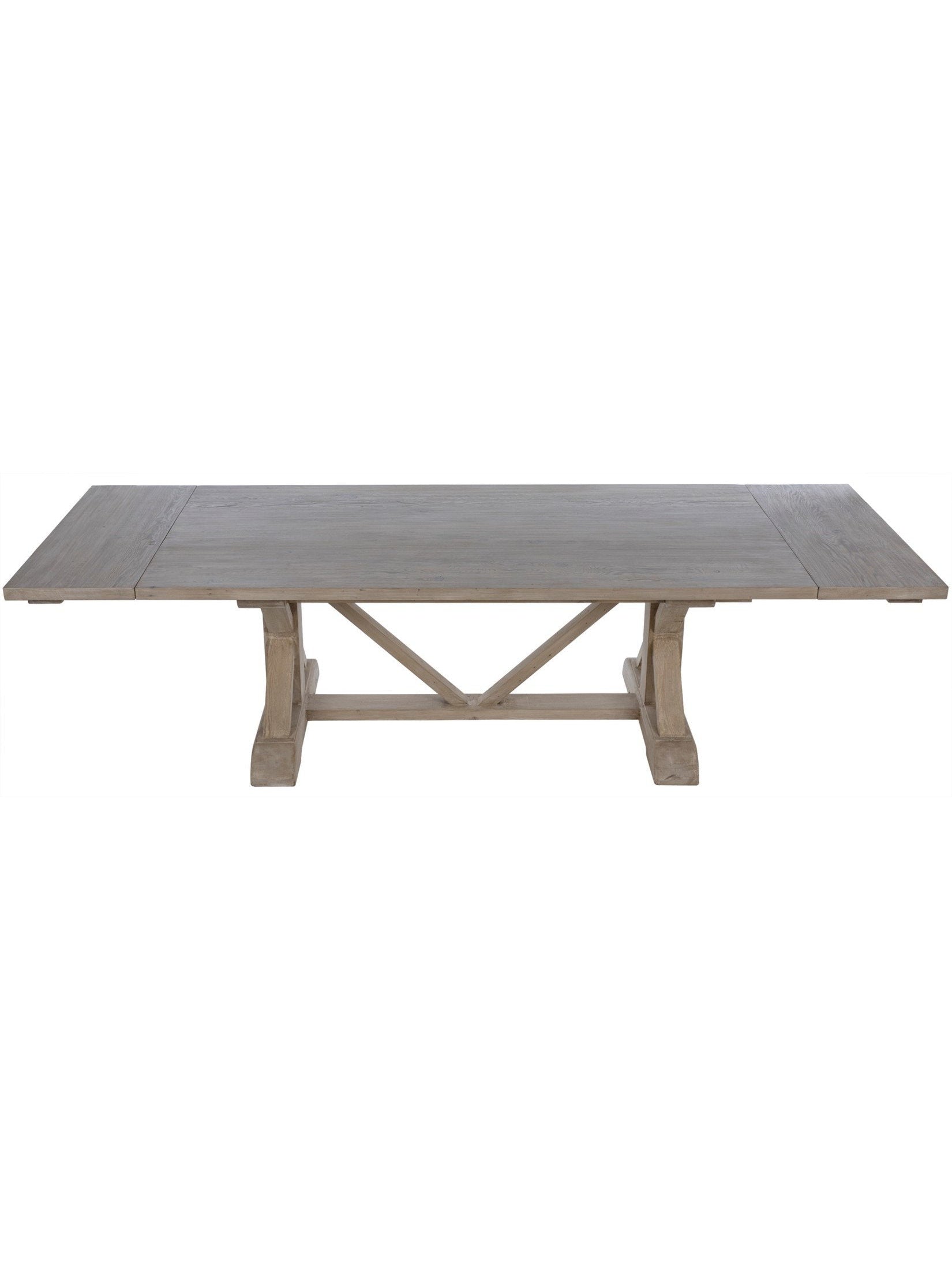 Reclaimed Lumber Rosario Extension Dining Table, 7 Feet-CFC Furniture-Blue Hand Home