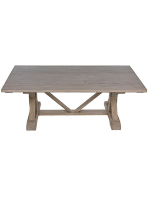 Reclaimed Lumber Rosario Extension Dining Table, 7 Feet-CFC Furniture-Blue Hand Home