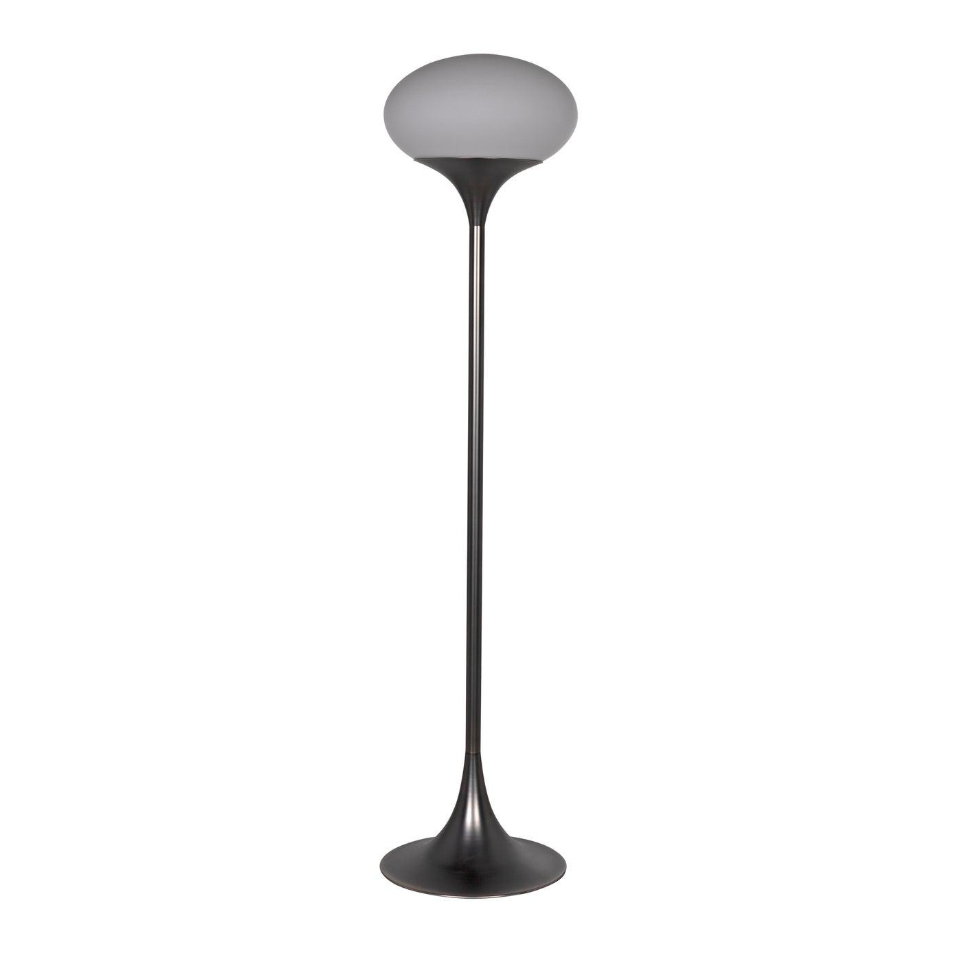 Drop Floor Lamp, Gun Metal Finish-Noir Furniture-Blue Hand Home