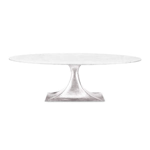 Villa & House - Stockholm Nickel Oval Dining Table Base (Pairs With 95