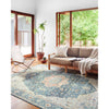 Skye Rug Collection by Loloi -Sky 12 Ocean/Multi-Loloi Rugs-Blue Hand Home