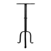 Noir Furniture Tini Side Table, Black Metal-Noir Furniture-Blue Hand Home