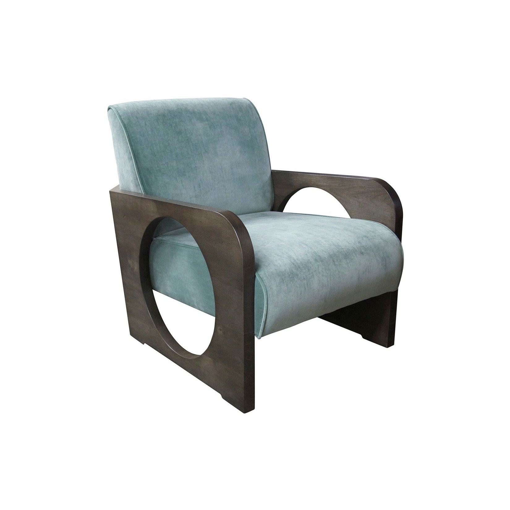 Omar Chair, Walnut Frame-CFC Furniture-Blue Hand Home