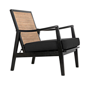 Lichtenstein Chair, Charcoal Black-Noir Furniture-Blue Hand Home