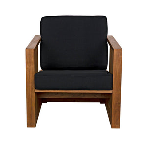 Ungaro Chair, Teak-Noir Furniture-Blue Hand Home