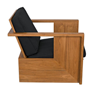 Ungaro Chair, Teak-Noir Furniture-Blue Hand Home