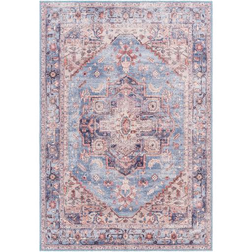 Amelie Rug by Surya-aml-2377-surya-Blue Hand Home