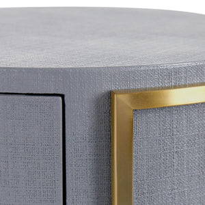 Villa & House - Bodrum Side Table, Gray-Bungalow 5-Blue Hand Home