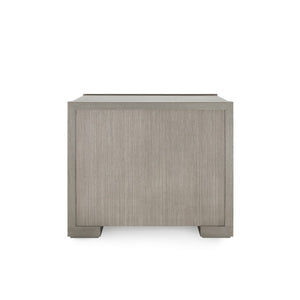 Villa & House - BLAKE 3-DRAWER SIDE TABLE, TAUPE GRAY-Bungalow 5-Blue Hand Home