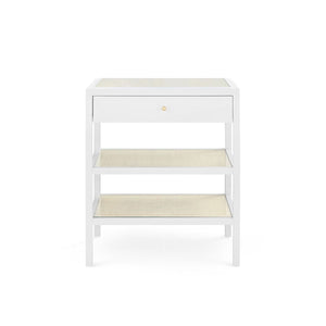 Villa & House - Caanan 1-drawer Side Table, White-Bungalow 5-Blue Hand Home