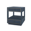 Villa & House - Carmen 2-Drawer Side Table - Navy Blue-Bungalow 5-Blue Hand Home