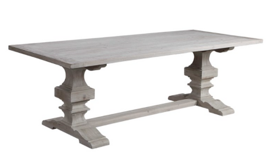 Bal Extension Dining Table White-The Uttermost Co.-Blue Hand Home