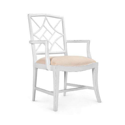 Villa & House - Evelyn Armchair In White-Bungalow 5-Blue Hand Home