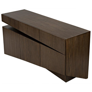 Chandler Sideboard, Oak Veneer Plywood-CFC Furniture-Blue Hand Home