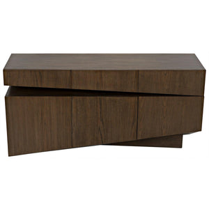 Chandler Sideboard, Oak Veneer Plywood-CFC Furniture-Blue Hand Home