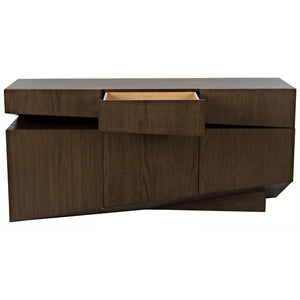 Chandler Sideboard, Oak Veneer Plywood-CFC Furniture-Blue Hand Home