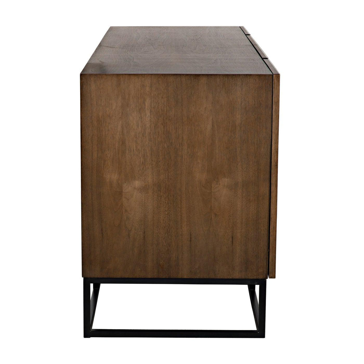 Hudson Sideboard, Walnut Plywood, Steel Base-CFC Furniture-Blue Hand Home