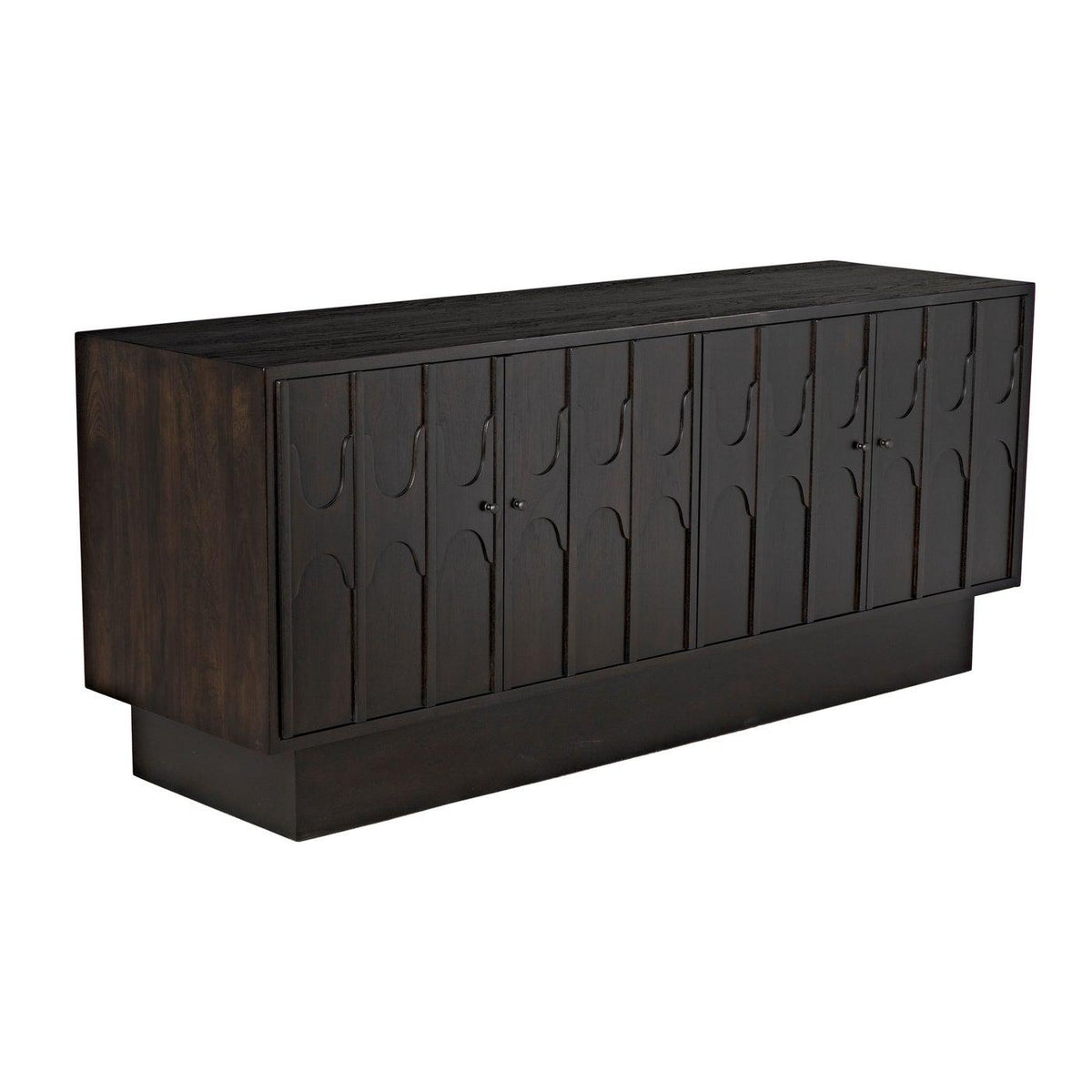 Aldrin Sideboard, Walnut/Walnut Veneer-CFC Furniture-Blue Hand Home