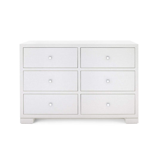 Villa & House - Frances Extra Large 6-Drawer In White-Bungalow 5-Blue Hand Home