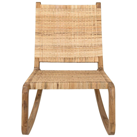 Noir Furniture Las Palmas Chair, Teak-Noir Furniture-Blue Hand Home