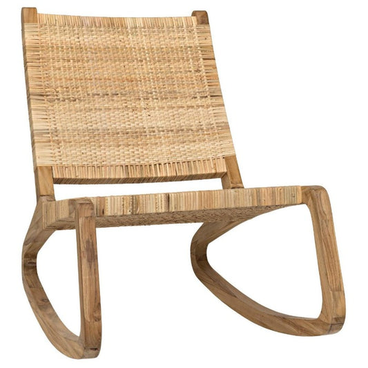 Noir Furniture Las Palmas Chair, Teak-Noir Furniture-Blue Hand Home