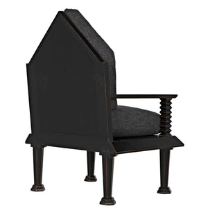 Resurrection Chair w/US Made Cushions-Noir Furniture-Blue Hand Home