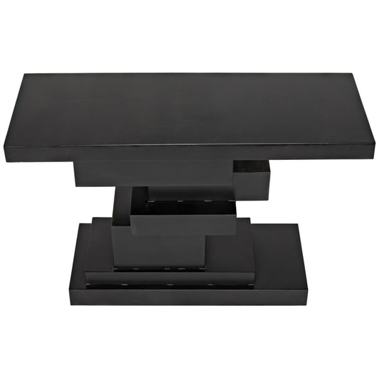 Noir Furniture Platoon Console, Black Metal-Noir Furniture-Blue Hand Home