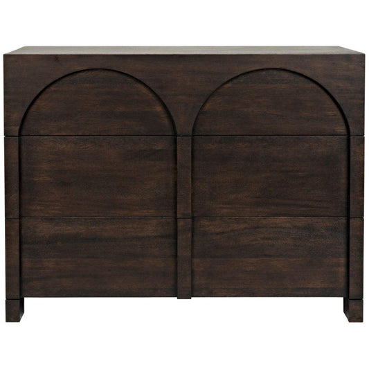 Noir Verne Sideboard, Ebony Walnut-Noir Furniture-Blue Hand Home