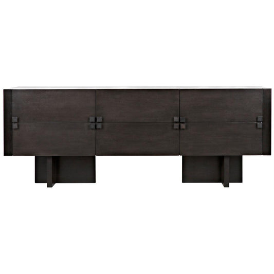 Noir Amidala Sideboard, Two-Tone Pale-Noir Furniture-Blue Hand Home