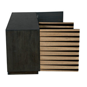 Tyson Sideboard, Ebony Walnut-Noir Furniture-Blue Hand Home