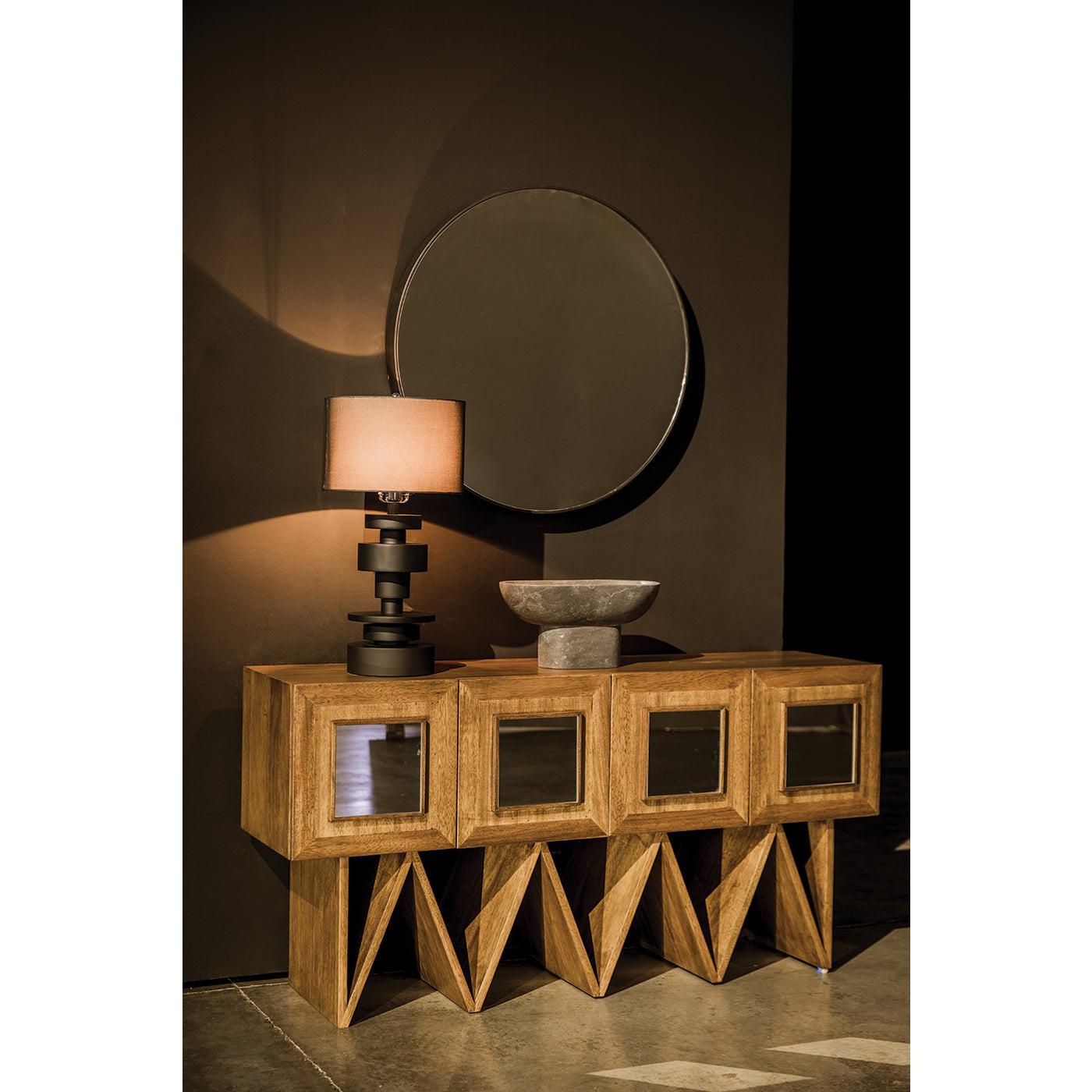 Jean-Michel Sideboard, Dark Walnut with Mirror-Noir Furniture-Blue Hand Home