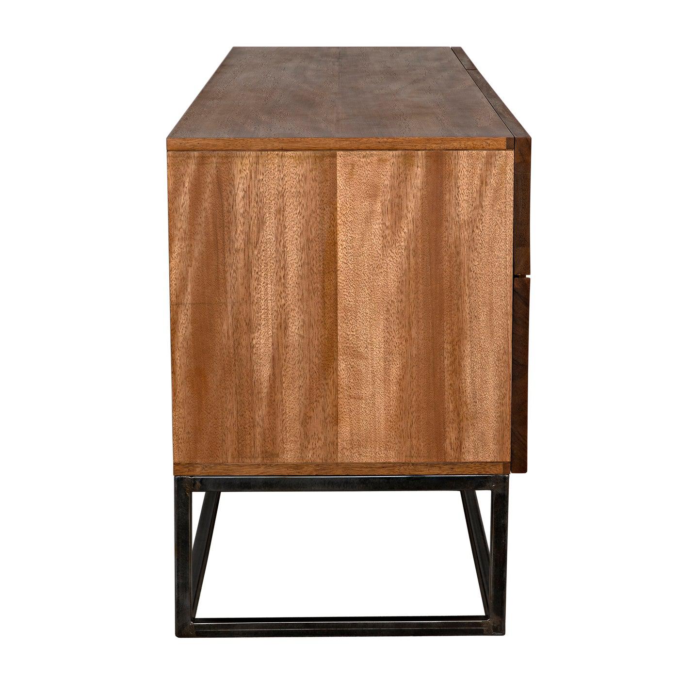 Noir Casanova Sideboard, Dark Walnut-Noir Furniture-Blue Hand Home