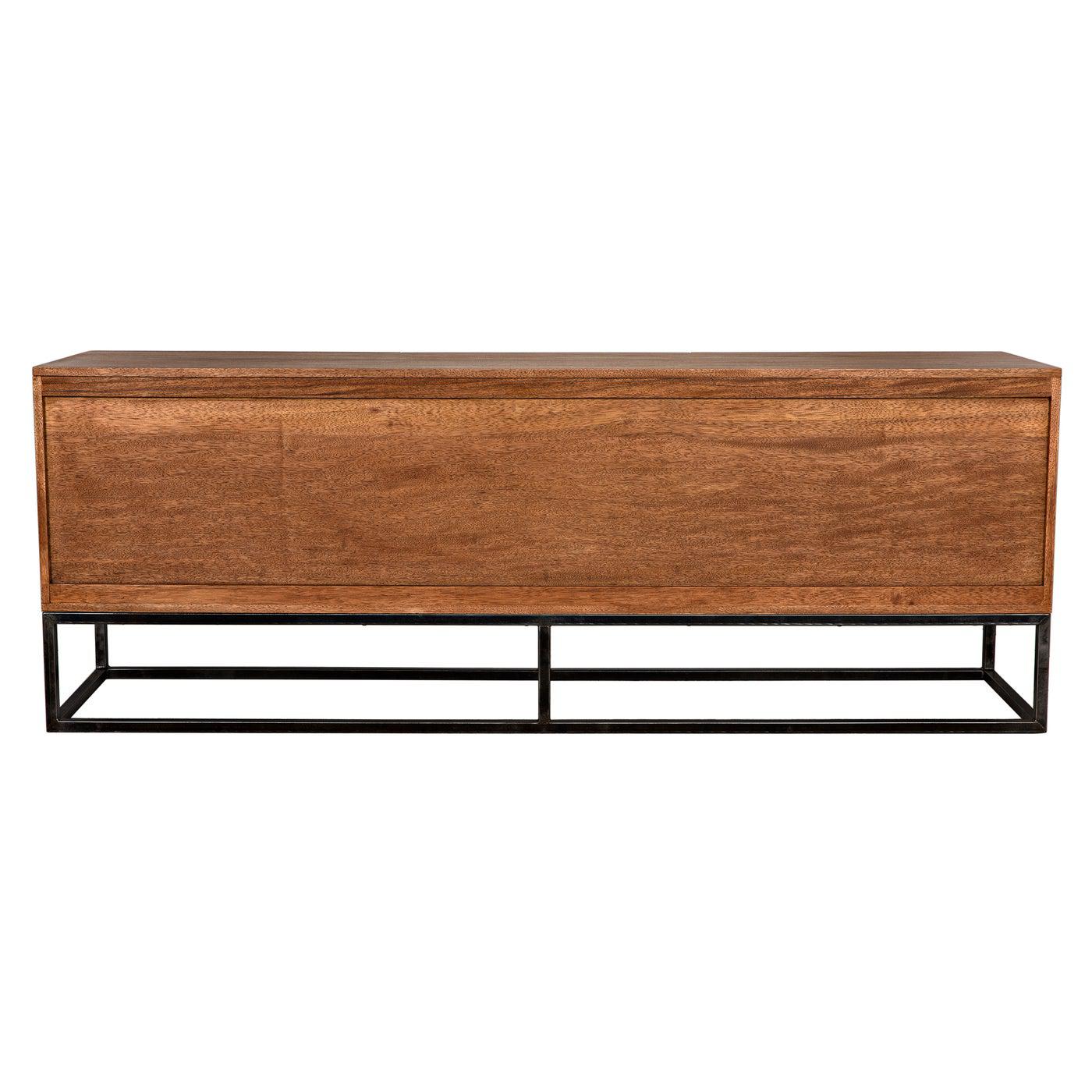 Noir Casanova Sideboard, Dark Walnut-Noir Furniture-Blue Hand Home