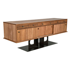 Noir Wolf Sideboard, Dark Walnut-Noir Furniture-Blue Hand Home