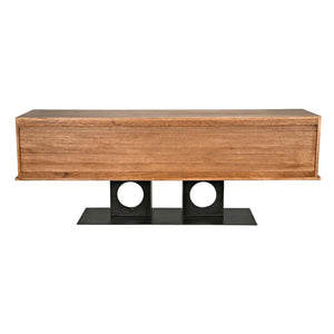 Noir Wolf Sideboard, Dark Walnut-Noir Furniture-Blue Hand Home