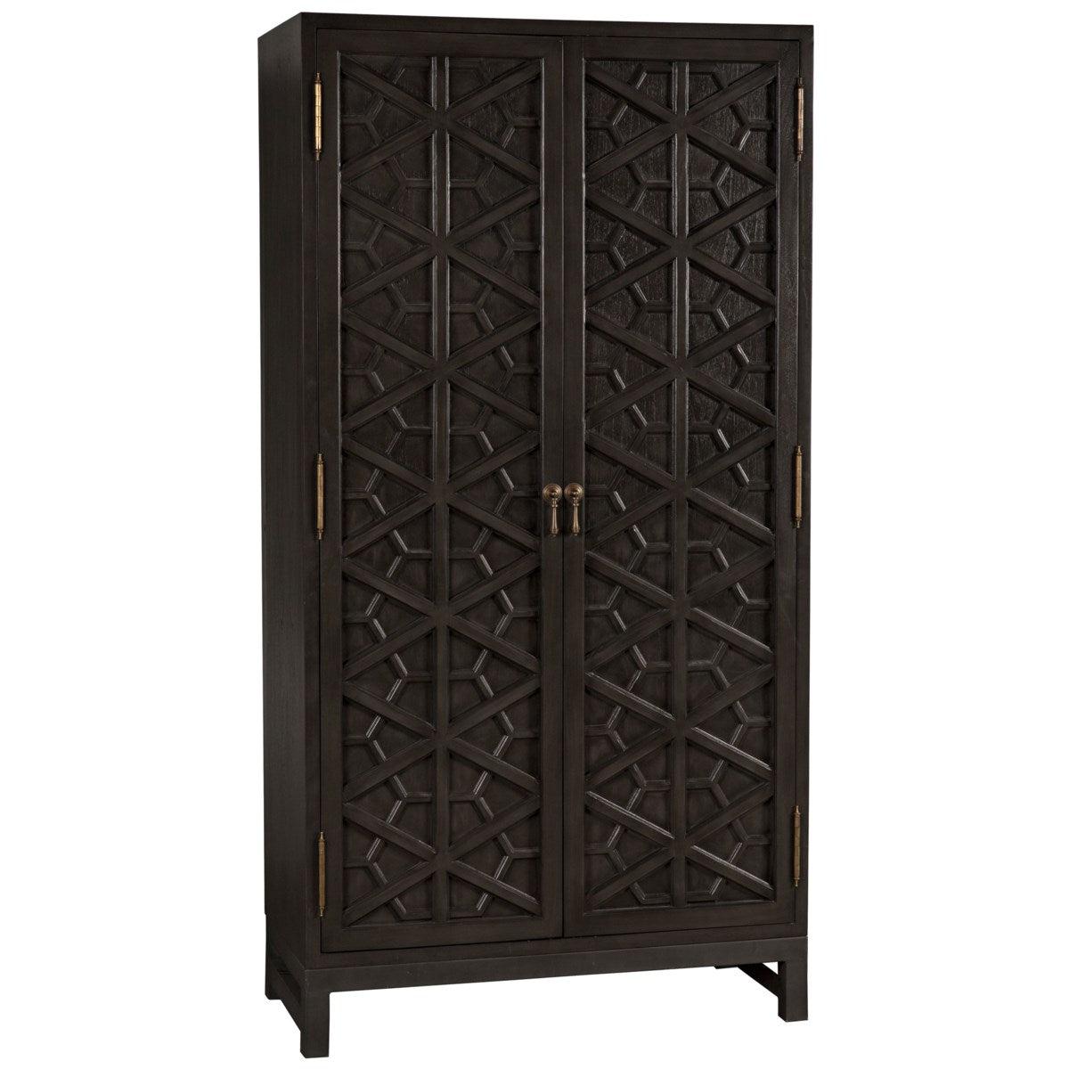 Noir Small Maharadscha Hutch, Pale-Noir Furniture-Blue Hand Home