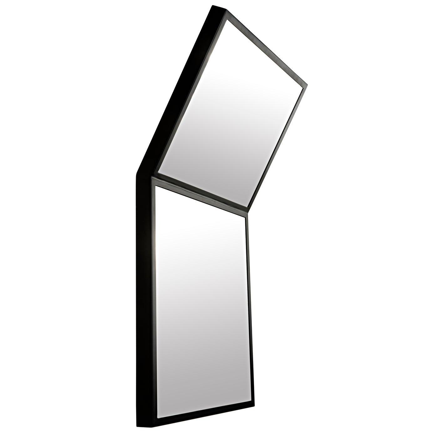 Noir Lazo Mirror, Black Steel-Noir Furniture-Blue Hand Home