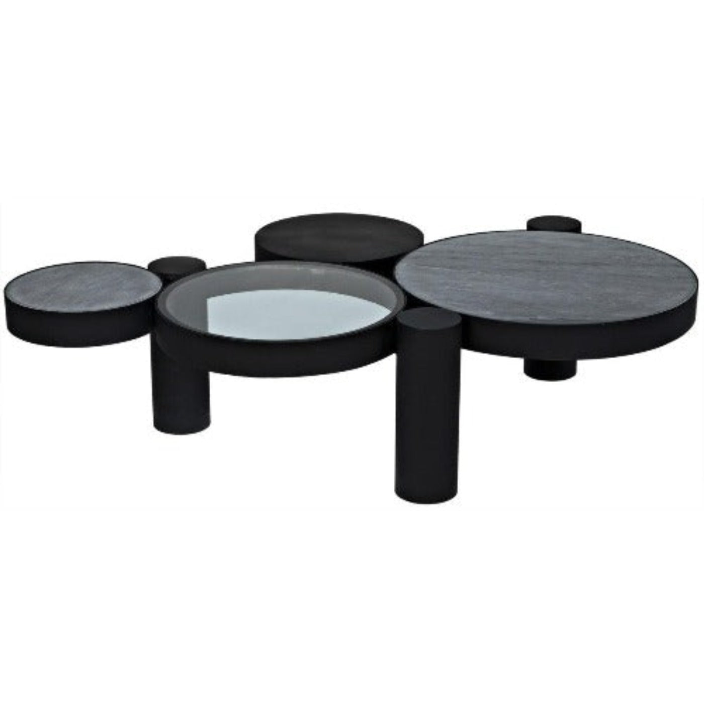 Noir Furniture Trypo Coffee Table, Black Metal-Noir Furniture-Blue Hand Home