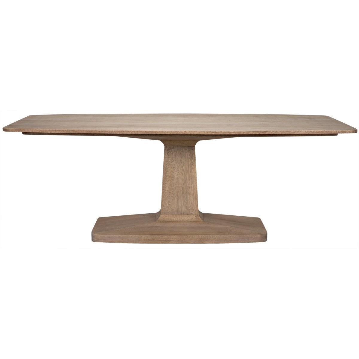 Noir Furniture Travis Table, Washed Walnut-Noir Furniture-Blue Hand Home