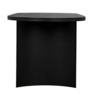 Concave Table-Noir Furniture-Blue Hand Home