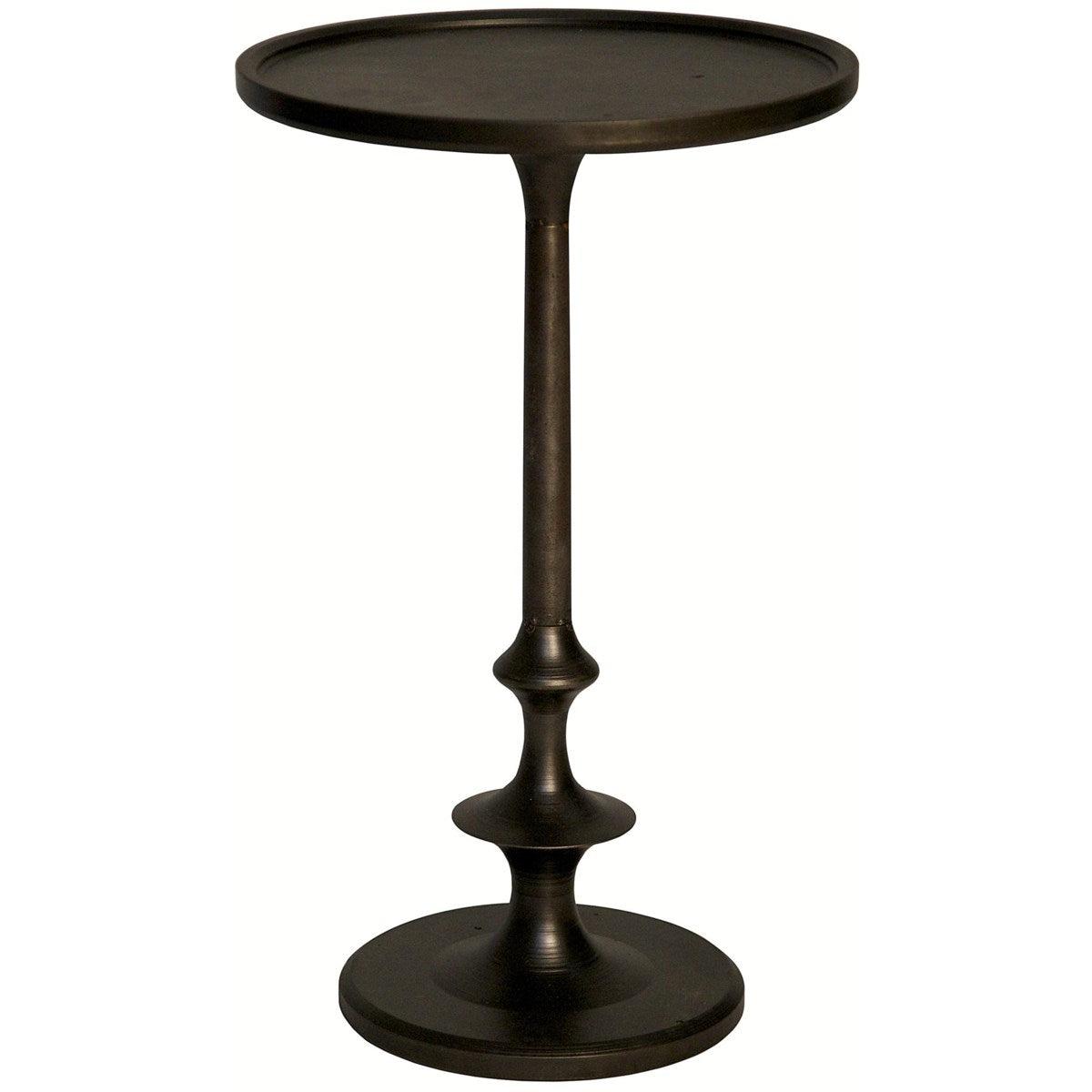 Noir Furniture Terni Side Table, Cast Iron-Noir Furniture-Blue Hand Home