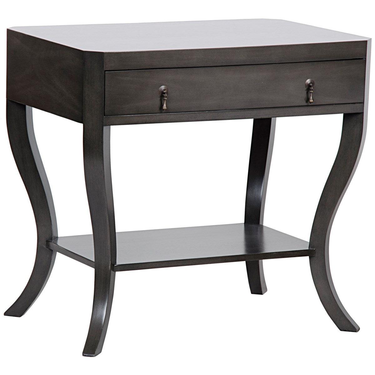 Noir Furniture Weldon Side Table, Pale-Noir Furniture-Blue Hand Home