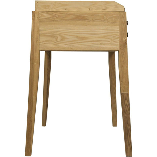 Noir Furniture Hiller Side Table, Elm-Noir Furniture-Blue Hand Home