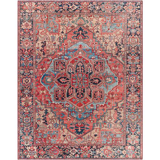 Iris Rug by Surya-irs-2310-Surya-Blue Hand Home