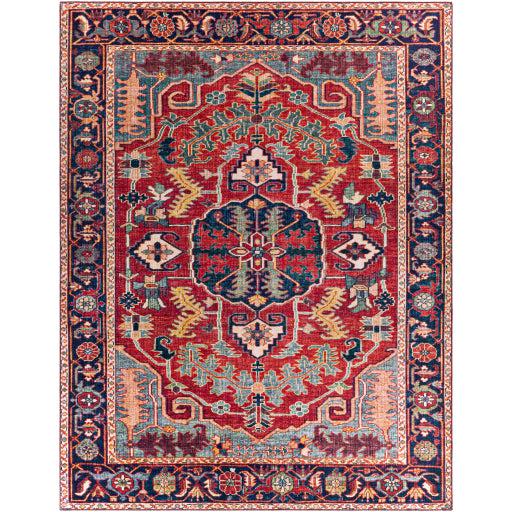 Iris Rug by Surya-irs-2317-Surya-Blue Hand Home