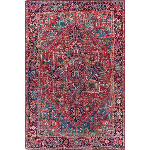 Iris Rug by Surya-irs-2330-Surya-Blue Hand Home